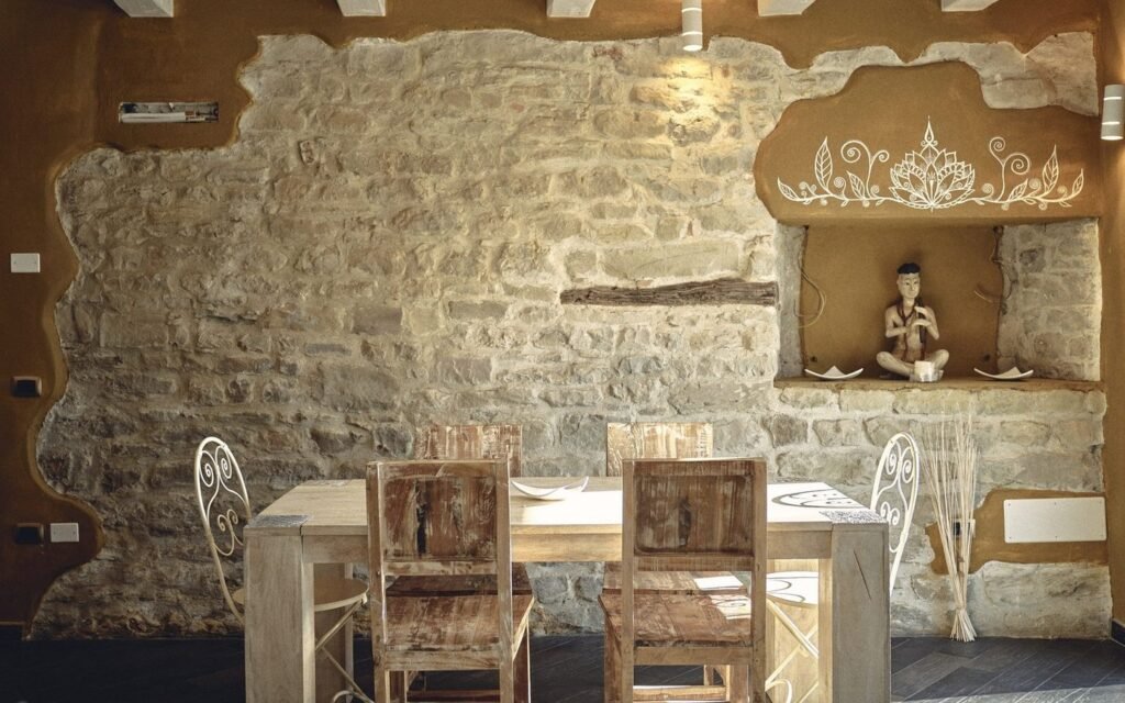 Centro Mauna — sala da pranzo